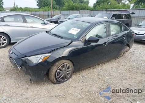 2019 Toyota Yaris Le z USA, uszkodzony, nr VIN 3MYDLBYV7KY509050